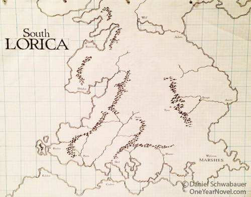 South Lorica map @Daniel Schwabauer
