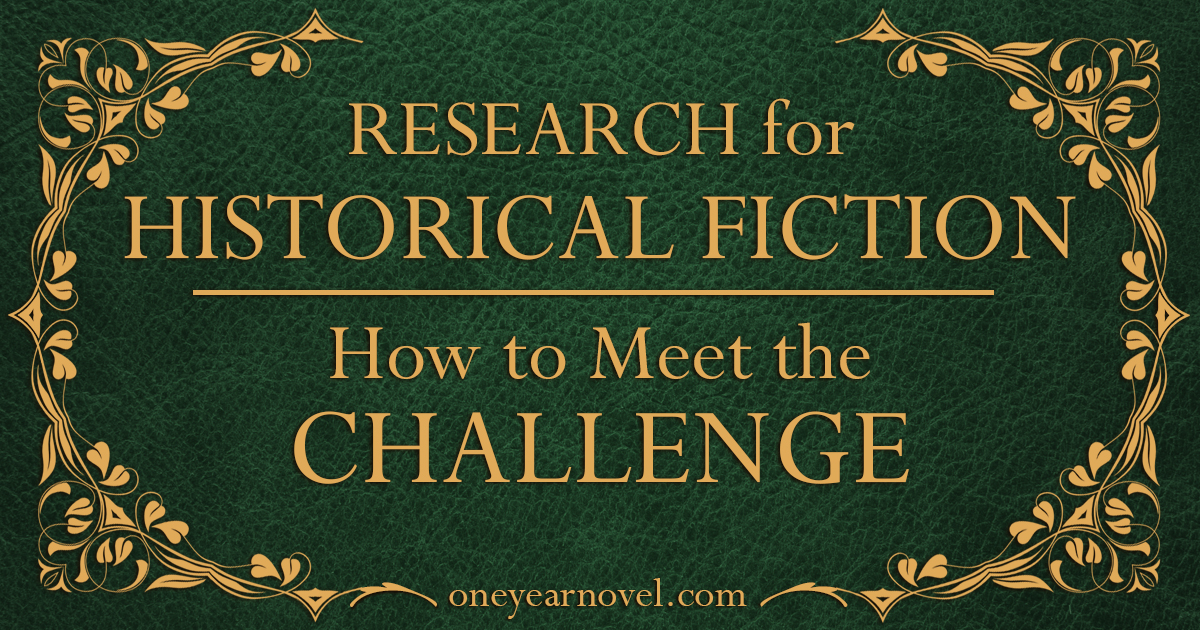 research for historical fiction